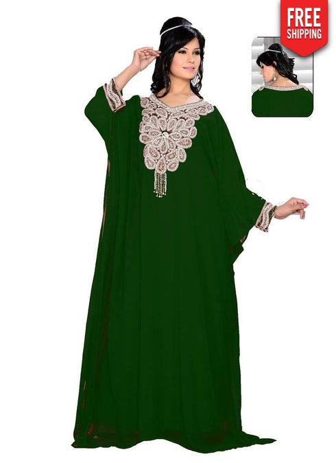 Upscale Embroidered Kaftan